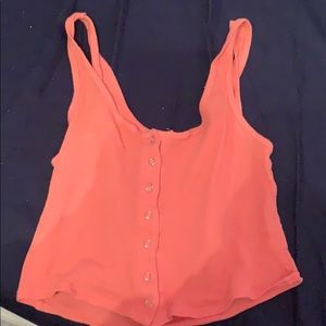 Pink crop top
